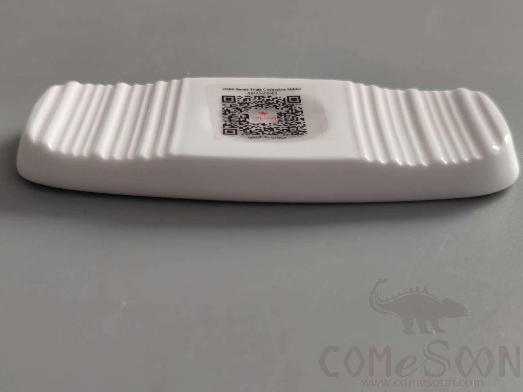 G099 Series Triple Chopsticks Holder - White