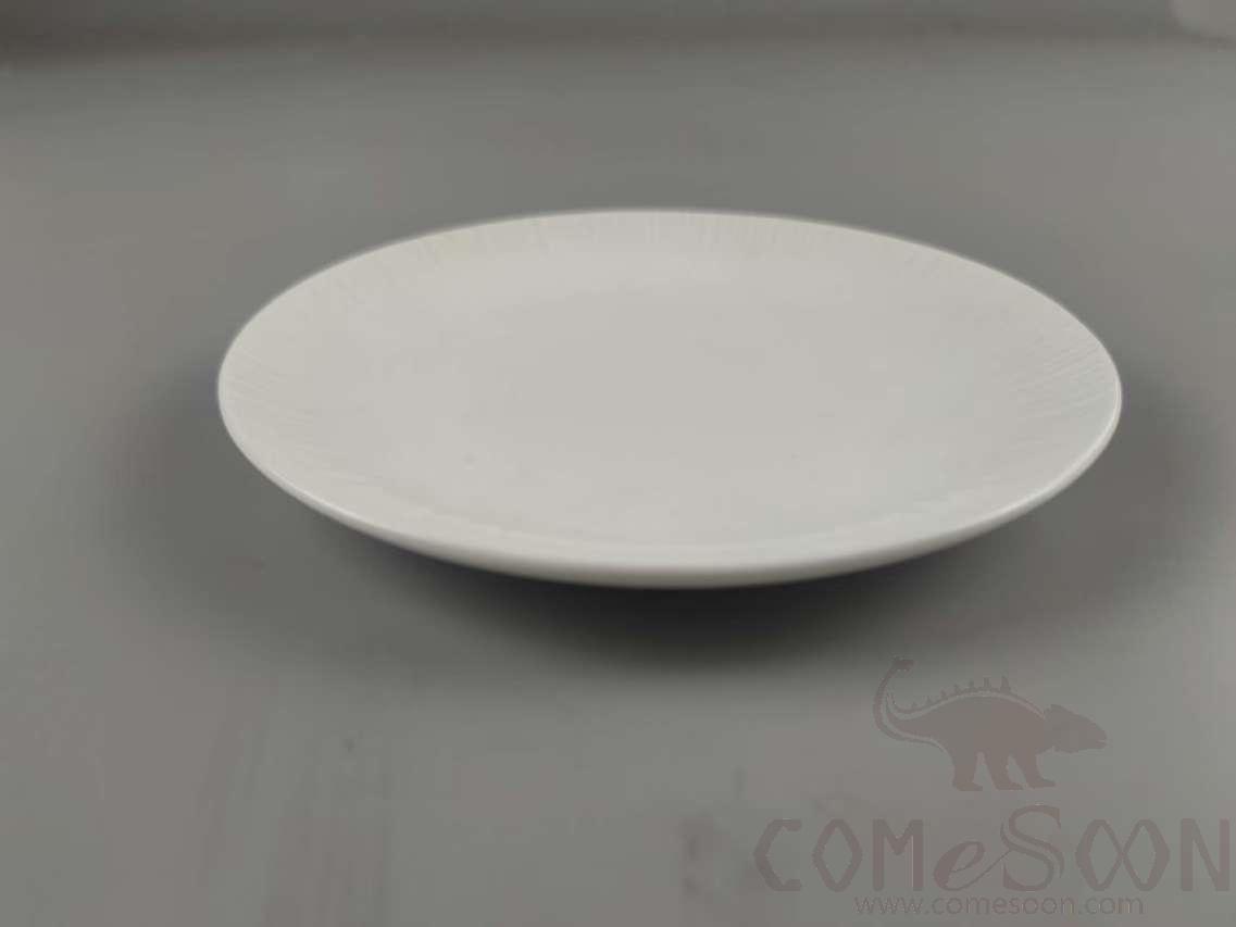 G099 Series 6.5&quot; Round Plate - White
