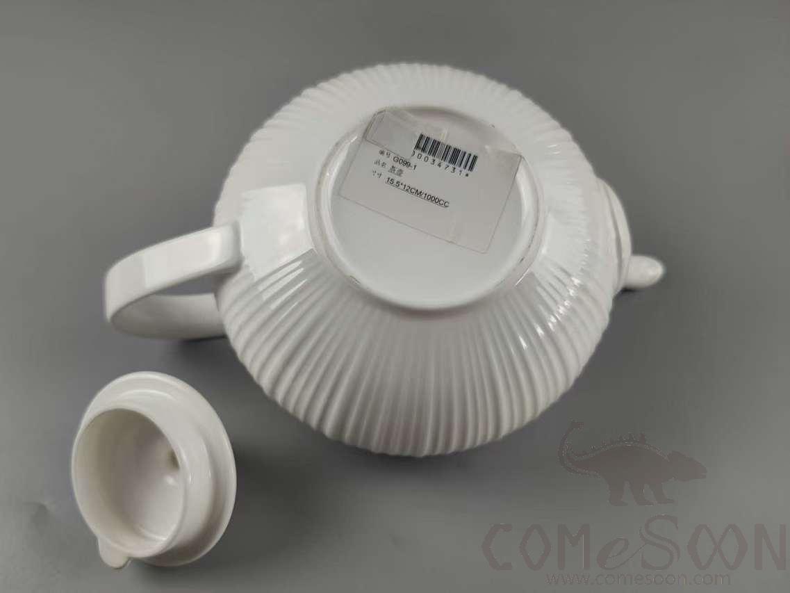 G099 Series Teapot 1000CC - White
