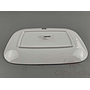 G099 Series 10" Rectangular Plate - White