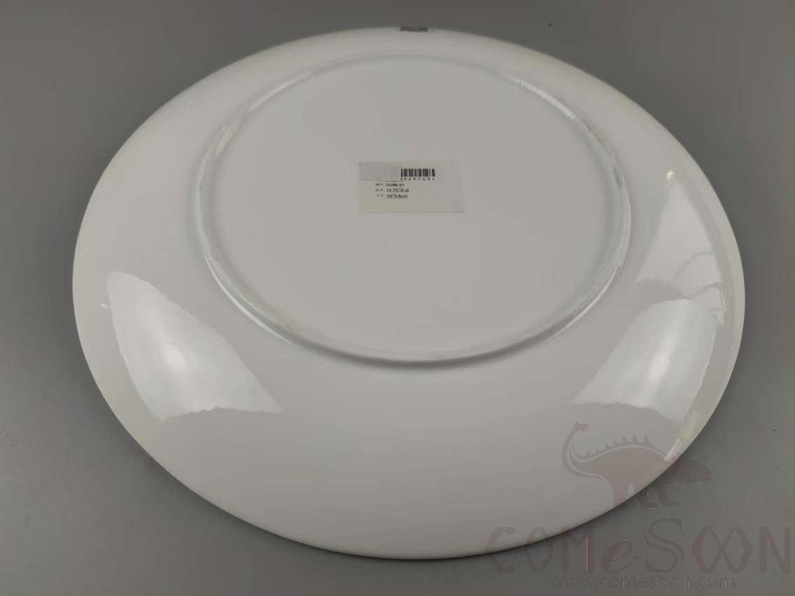 G099 Series 13.75&quot; Round Plate - White