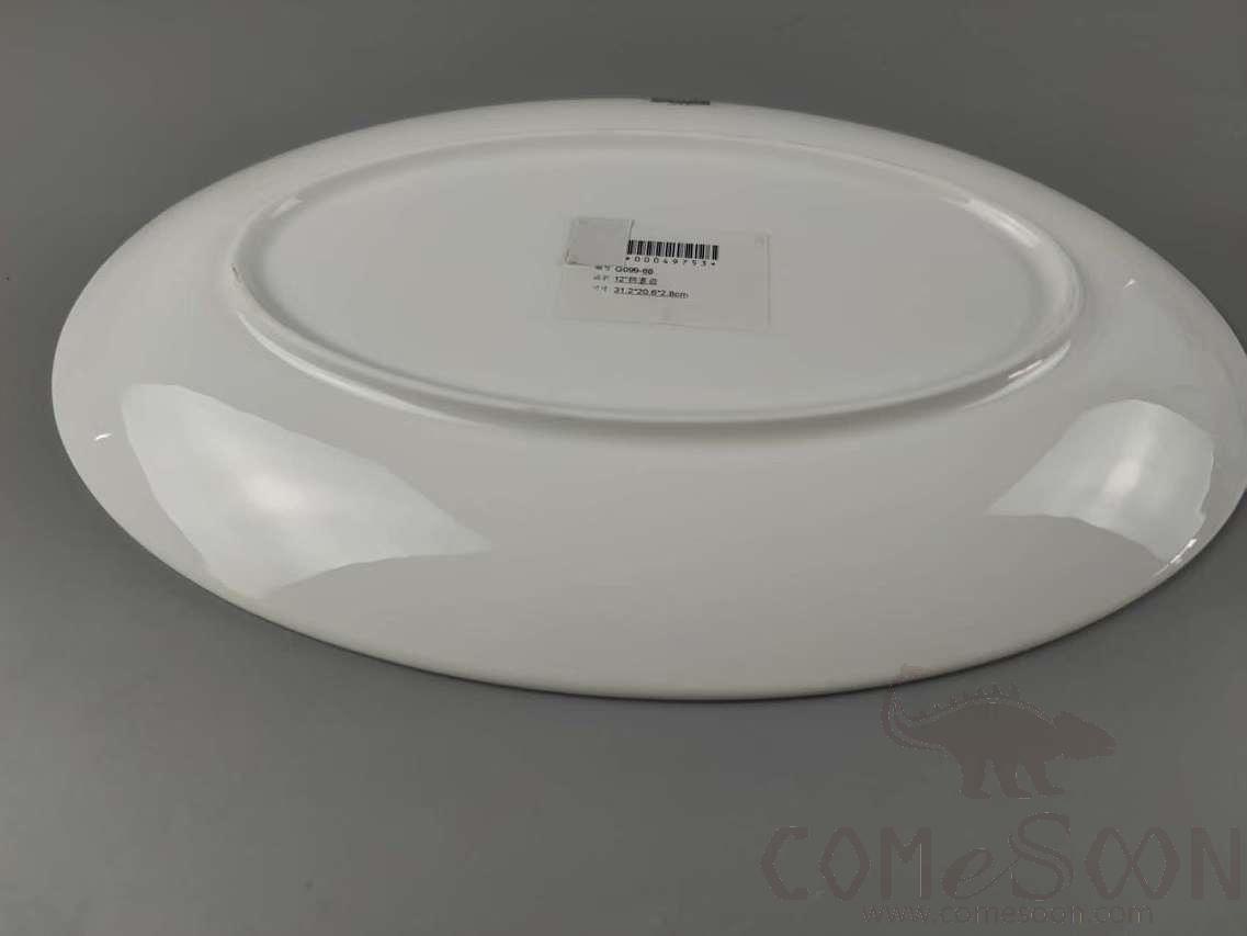 G099 Series 12&quot; Oval Plate