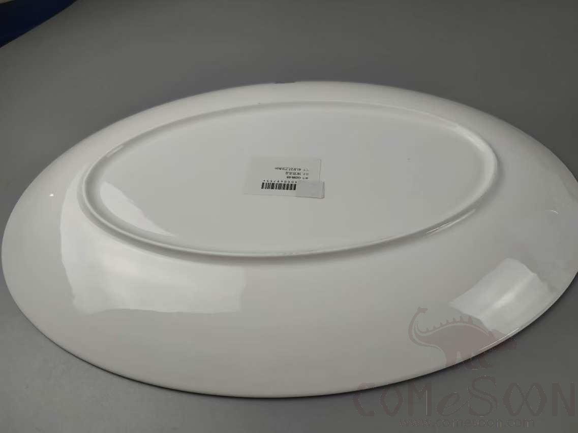 G099 Series 16&quot; Oval Plate