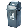 0 Litre Flip Top Trash Can