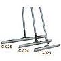 18 "Steel Plate Straight Rubber Push Wiper