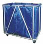 Large Circular Straw Cart