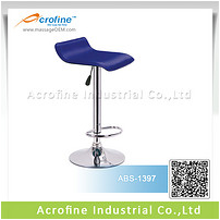 Acrofine cheap and adjustable bar stool with leather seat