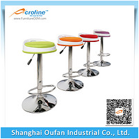 Acrofine mesh cushion cheap commercial adjustable footrest bar stools for sale
