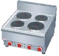 Electric 4-round cooking stove