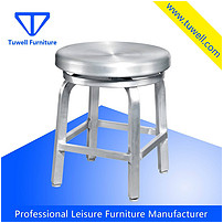 Navy chair stool navy barstool aluminum chair metal chair high bar chair TW1009