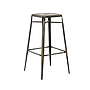 Metal bar stool