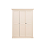 Three-door wardrobe
