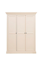 Three-door wardrobe