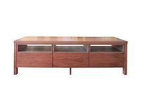 Black walnut TV cabinet