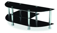 Glass TV cabinet