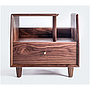 Pure solid wood bedside table