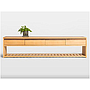 Solid wood TV cabinet