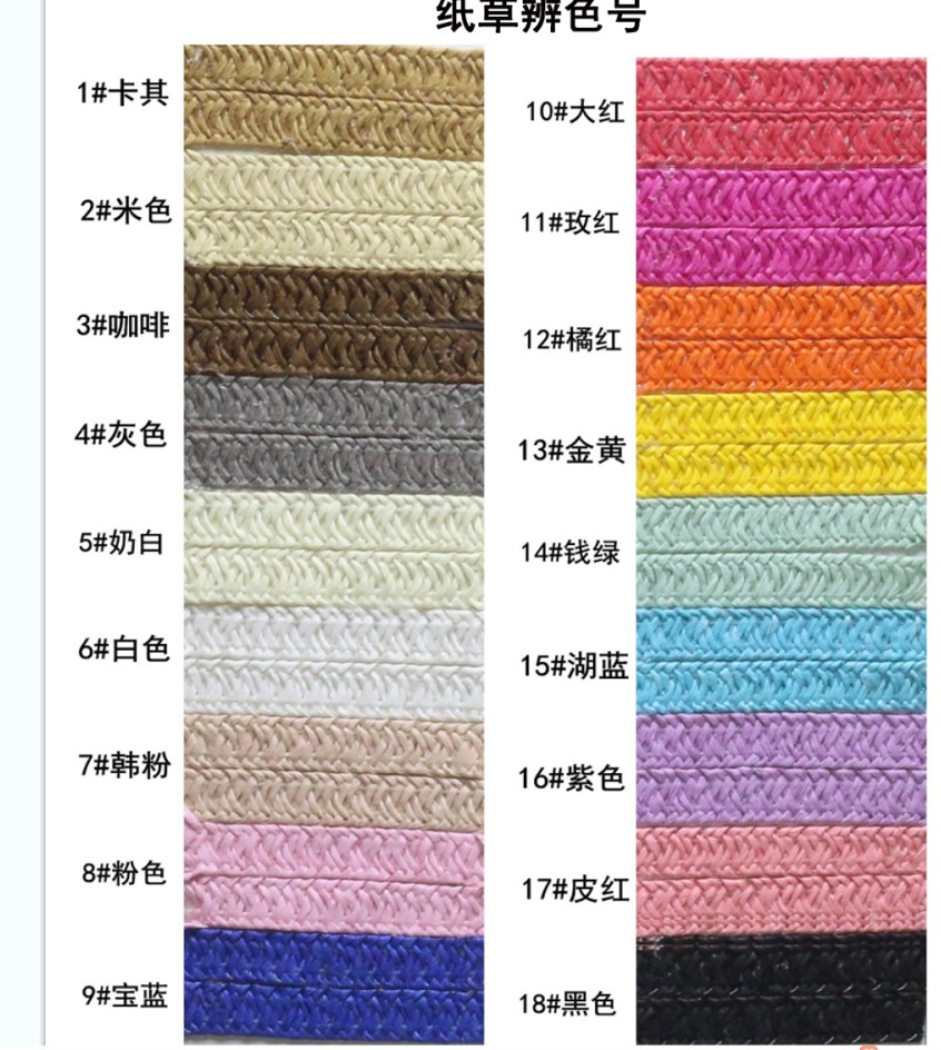 Hat Color Card