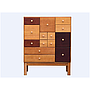 Fourteen drawers