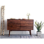 Solid wood chest of drawers lockers