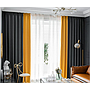 Matte curtain fabric