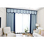 Chenille jacquard curtain fabric