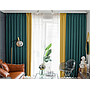 Imitation cashmere curtain fabric