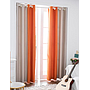 Double-sided linen curtain cloth