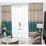Thickened jacquard curtain fabric