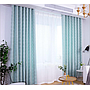 Chenille jacquard curtain fabric