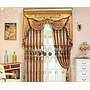 Chenille hollow embroidered curtain fabric