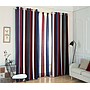 Chenille vertical stripes yarn-dyed curtain fabric