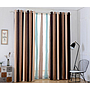 Chenille vertical stripes yarn-dyed curtain fabric