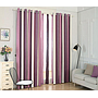 Chenille vertical stripes yarn-dyed curtain fabric