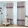 Four streamers embossed curtain fabric