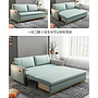 Sofa Bed - latex - Sofa:165*83*72cm Bed：145*186*32cm