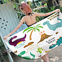 Cartoon Beach Towel,Microfiber ,150*70cm