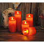 LED Candle-0.5W，D7.5*10 cm，3*AAA Battery