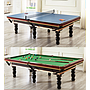 Billiards and table tennis combo, L2.74*W1.525*H0.815m