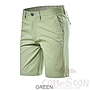 Shorts,Cotton Spansex,Green,210GSM,