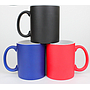 Magic Porcelain Mug,Matt,Red