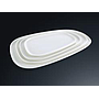 Irregular Shape White Tableware YYyp Series- Plate 12"