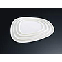 Irregular Shape White Tableware YYyp Series- Plate 14"