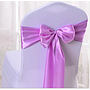 Chair cover band-Pinkish purple-18*270cm