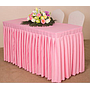 Table Skirting(120*45+75cm)-Pink